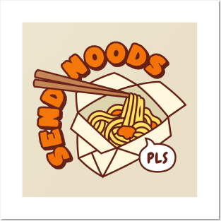 Send noods Posters and Art